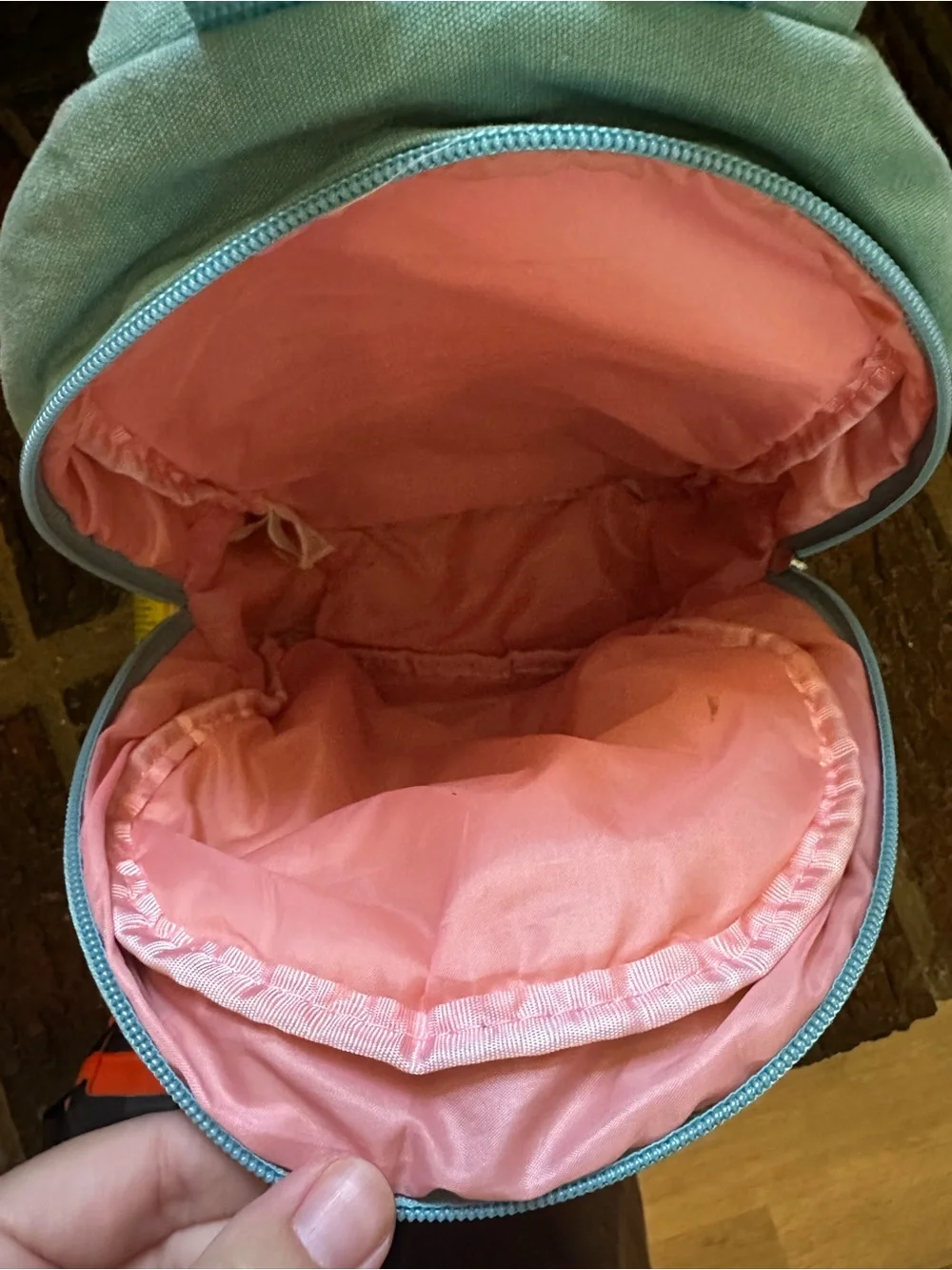 Kids Owl Backpack - Light Teal